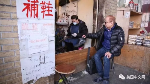 修鞋業(yè)向來租用的空間不大。(資料圖：美國(guó)中文網(wǎng))