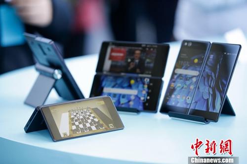 資料圖：中興天機(jī)Axon M。<a target='_blank' >中新社</a>記者 廖攀 攝