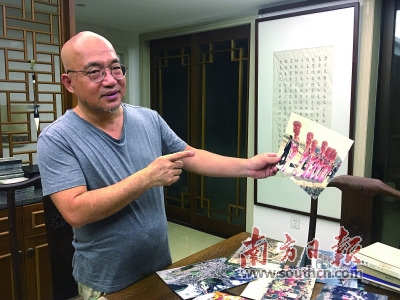 林凱龍從上世紀(jì)90年代初就回到家鄉(xiāng)跟拍記錄潮汕民俗。余丹 攝