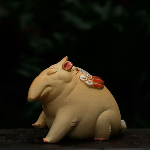 能幫小朋友吃掉噩夢的玄獸《食夢貘》。受訪者供圖。