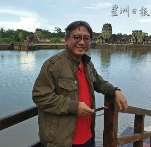 失蹤者盧章輝的生活照。(馬來(lái)西亞《星洲日?qǐng)?bào)》)