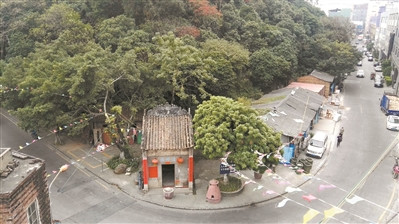 康帥廟原貌。