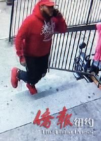 紐約八大道槍擊華裔兄妹的西青嫌犯曝光，警吁線(xiàn)索。 (警方提供)