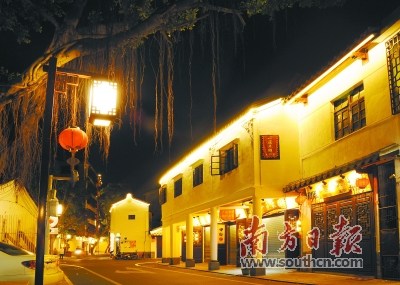 經(jīng)過(guò)改造升級(jí)后的中山路“潮”味十足。陳楓建 攝