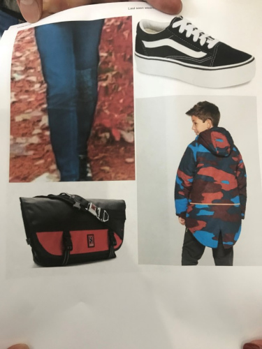 就讀UIC的18歲女大生亞曼德，失蹤當(dāng)天穿著的衣物。(特派員黃惠玲/翻攝)