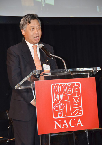 李強民總領(lǐng)事致詞。