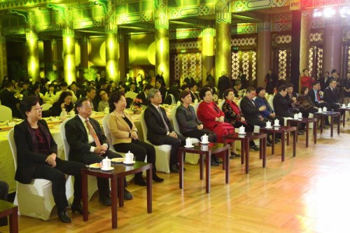 參加首都僑界新春聯誼會的來賓。北京市僑辦供圖