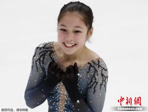  年僅13歲的華裔花式滑冰選手劉美賢，25日晚間贏得美國花式滑冰錦標(biāo)賽女子單人冠軍。