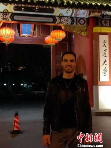 馬克在上海交大的學(xué)習(xí)生活忙碌而充實(shí)。 受訪者供圖