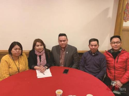 美國紐約馬來西亞僑胞同鄉(xiāng)會(huì)與會(huì)者。 (圖片來源：紐約僑報(bào)網(wǎng)記者 張晶 攝)