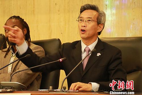 資料圖：中國駐南非大使林松添。<a target='_blank' >中新社</a>記者 王曦 攝