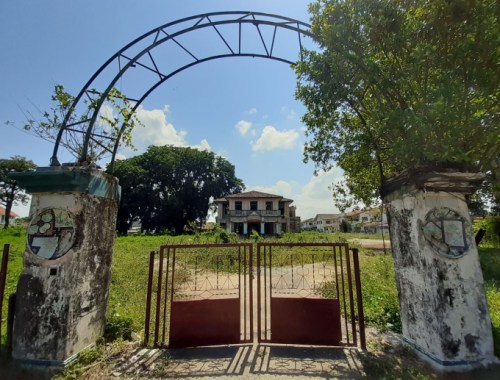 “南和別墅”是一座典型的舊時代私人豪宅，建筑具有濃郁的華人娘惹及歐洲特色。(馬來西亞《星洲日報》/陳文強 攝)