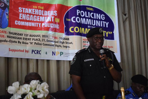 拉各斯州警察局局長CP Zubairu H. Muazu mni致辭 拉各斯州警察局局長CP Zubairu H. Muazu mni致辭