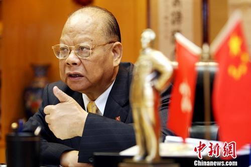 資料圖：曾憲梓先生。<a target='_blank' >中新社</a>記者 洪少葵 攝