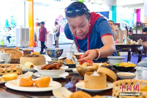 資料圖：廣式點(diǎn)心。