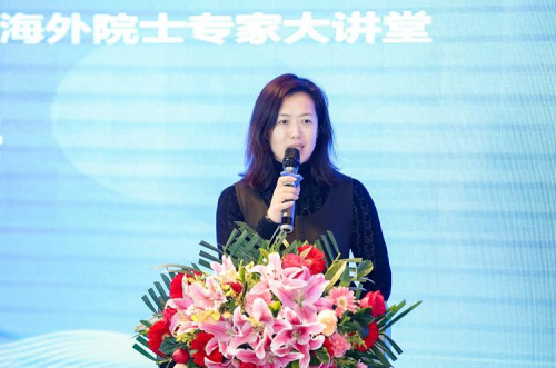 北京市委統(tǒng)戰(zhàn)部?jī)S務(wù)事務(wù)處處長(zhǎng)李曉菲致辭