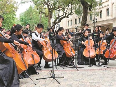廣州青年交響樂團的小樂手