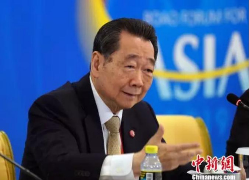 資料圖：泰國正大集團(tuán)資深董事長謝國民。毛建軍 攝