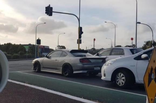 被盜車輛。（新西蘭天維網(wǎng) Skye 供圖）