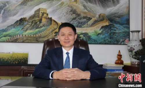 全國人大代表、黑龍江省樺南縣梨樹鄉(xiāng)和平村農(nóng)民技術(shù)員、黑龍江孫斌鴻源農(nóng)業(yè)開發(fā)集團總經(jīng)理孫斌。孫斌 提供