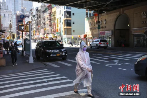 疫情之下的唐人街。