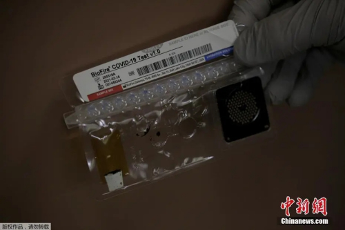 資料圖：一個(gè)待檢測(cè)的核酸試劑。