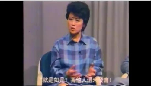 謝漢蘭。圖片來源：紀(jì)錄片《誰殺了陳果仁》