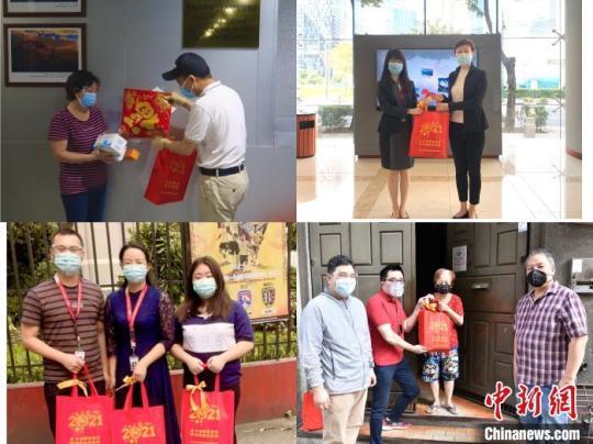 旅菲僑胞、中企和媒體人員以及留學生表示，將在使館指導下繼續(xù)做好自身防控，堅定信心，團結互助，共迎抗疫勝利?！≈袊v菲律賓使館供圖 攝