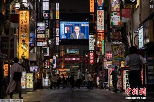 資料圖：疫情下的日本。