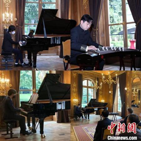 當(dāng)?shù)貢r間9月19日，中國駐法國使館舉辦“遺產(chǎn)日·中秋情”專場活動?！≈袊v法使館 供圖