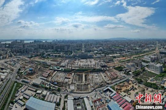 汕汕鐵路汕頭站新站房建設有序進行