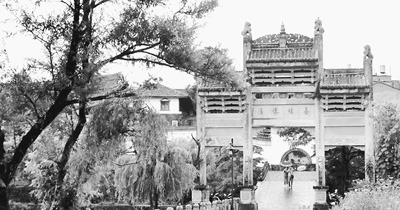 中國(guó)僑網(wǎng)和順僑鄉(xiāng)一角。(王堯 攝)