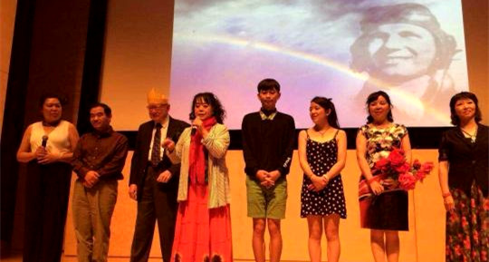 《翠堤長虹----飛虎駝峰的故事》演出現(xiàn)場。