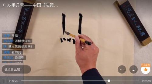 中國僑網(wǎng)中國標準草書學社副社長紀松向海外華校老師傳授書法藝術(shù)(圖片來源:江蘇省委統(tǒng)戰(zhàn)部網(wǎng)站)