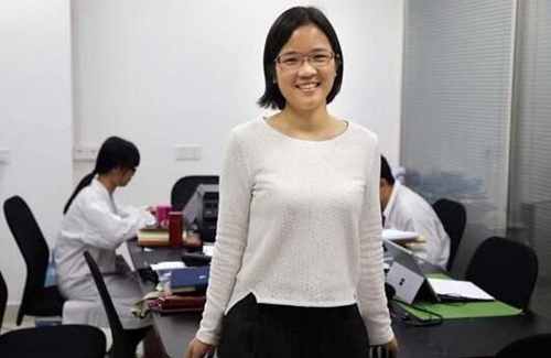 獲得2016年聯(lián)合國教科文組織“世界最具潛力女科學家獎”的85后博士后應(yīng)佚倫(圖片來源網(wǎng)絡(luò))