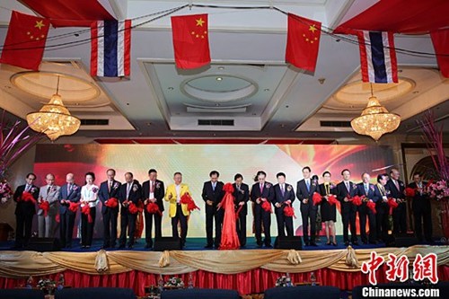 圖為大會(huì)開幕儀式。中新社記者