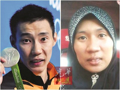 李宗偉和依卡莎瓦妮的照片在網(wǎng)絡(luò)瘋傳。(馬來西亞《光華日報》)