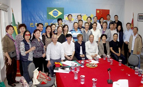 巴西巴中工商文化總會(huì)改選李濃忠任第七屆會(huì)長(zhǎng)。(巴西僑網(wǎng))