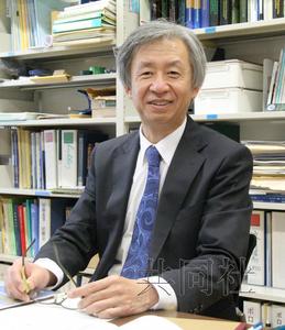 中國(guó)僑網(wǎng)圖為京都大學(xué)研究生院教授林為人。(日本共同社)