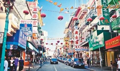 中國(guó)僑網(wǎng)圖為舊金山唐人街。資料圖片