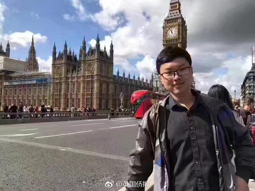 中國僑網(wǎng)失聯(lián)中國留學(xué)生(圖片來源:英國僑報微博)