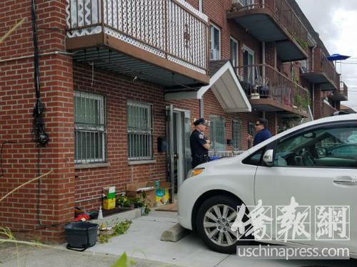 中國僑網(wǎng)美國紐約市皇后區(qū)法拉盛一家名為美寶(Mei Xin Care Incorporated)的華人月子中心。(美國《僑報(bào)》/張晶 攝)