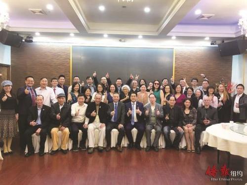 中國僑網(wǎng)紐約布魯克林華社支持趙靖桉競選州眾議員。(紐約僑報網(wǎng) 高詩云/攝)