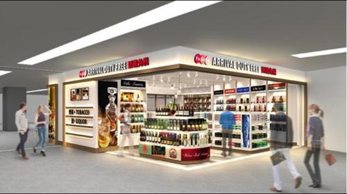 中國僑網(wǎng)成田機場入境免稅店示意圖(來源:成田機場網(wǎng)站)
