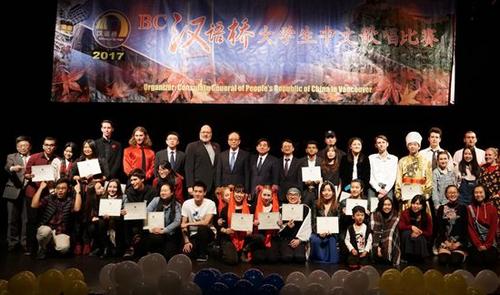 中國僑網(wǎng)比賽合影。