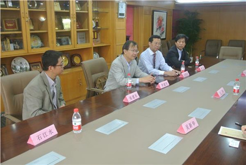 中國僑網李建平一行來訪