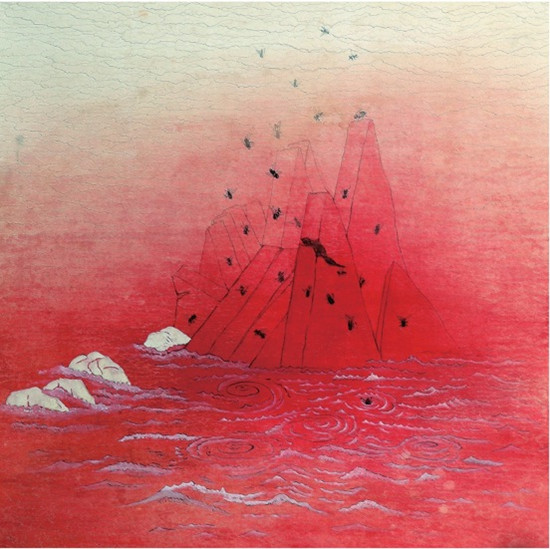 中國僑網(wǎng)生物擬態(tài)(60cm*60cm 水墨裱版)-林郁?(中國臺(tái)灣)