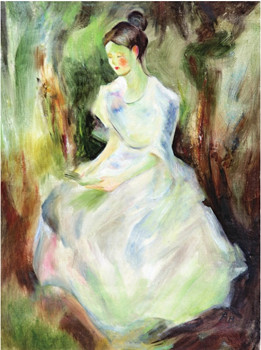 中國僑網(wǎng)人物(80cm*60cm 布面油畫)-劉愛華(俄羅斯)-2013