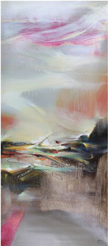 中國僑網(wǎng)春回大地(160cm*70cm 布面油彩)-嚴堅平(秘魯)-2014