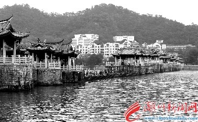 中國(guó)僑網(wǎng)《湘子橋的傳說》中的湘子橋